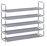 SONGMICS, ფეხსაცმლის თარო, ნაცრისფერი, 98 x 28 x 92 სმ