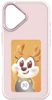 Deer NFC Transmission Case iPhone 16 Plus Pink
