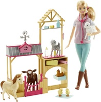 Mattel, Barbie-ს ვეტერინარი თოჯინის ნაკრები, 40 x 8 სმ