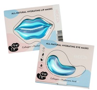 Freeza All-Natural Hyaluronic Acid & Collagen თვალის & ტუჩის ნიღაბი Turquoise, 1 წყვილი