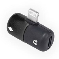 Kikkerland, 2-in-1, დატენე და მოუსმინე Phone Charger And Headphone Splitter