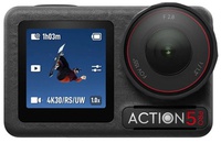 DJI Osmo Action 5 Pro Adventure Combo Action Camera Black