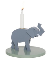 Jabadabado, decorative candlestick, Elephant, 7 cm