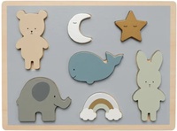 Jabadabado, Puzzle "Teddy", 7 pcs