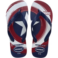 Havaianas, UNISEX, შლაპუნები, ზომა - 43/44, TOP MARVEL LOGOMANIA NAVY BLUE/NAVY BLUE
