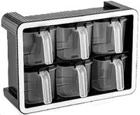 Hermia Concept, სანელებლების კონტეინერების ნაკრები, 7 ცალი