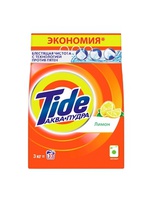 Tide, Color, ქსოვილის სარეცხი ფხვნილი, ლიმონი, 3 კგ.