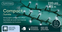 Lumineo, საახალწლო LED განათება, ცივი, 4.5 მ