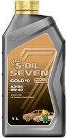 ძრავის ზეთი S-OIL 7 GOLD #9 A3/B4 5W40 1 ლ