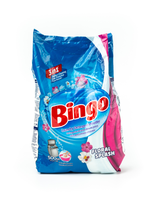 Bingo Floral Splash, ქსოვილის სარეცხი ფხვნილი, ყვავილები, თეთრი და ფერადი, 500 გრ.