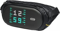 Divoom Pixoo Slingbag-C Waterproof Shoulder Bag With LED Display Black