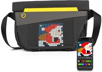 Divoom Pixoo Slingbag-V Waterproof Shoulder Bag With LED Display Black