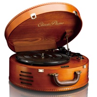 ფირსაკრავი Lenco TT-34 PC Encoding Speakers Turntable Brown
