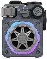 Muzen MW-PVXLI Cyber Cube Premium Wireless Bluetooth Speaker Gray