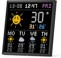 Divoom Pixoo64 64x64 Pixel Art LED Display Black