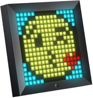 Divoom Pixoo 16x16 Pixel Art LED Display Gaming Room Decor Black